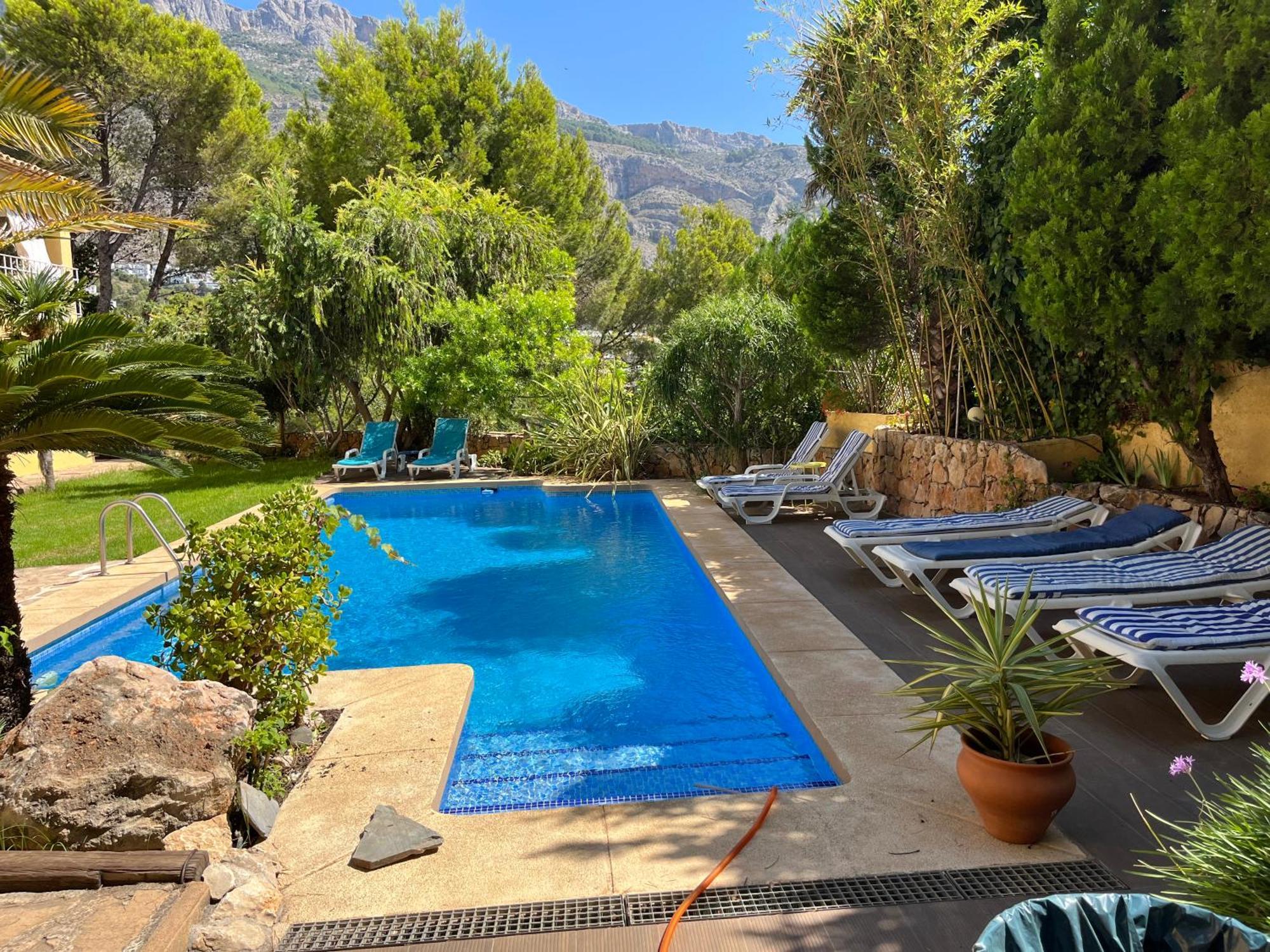 Groundfloor Of Villa,Altea La Vella, Private Pool,Quiet & Residential Exteriör bild